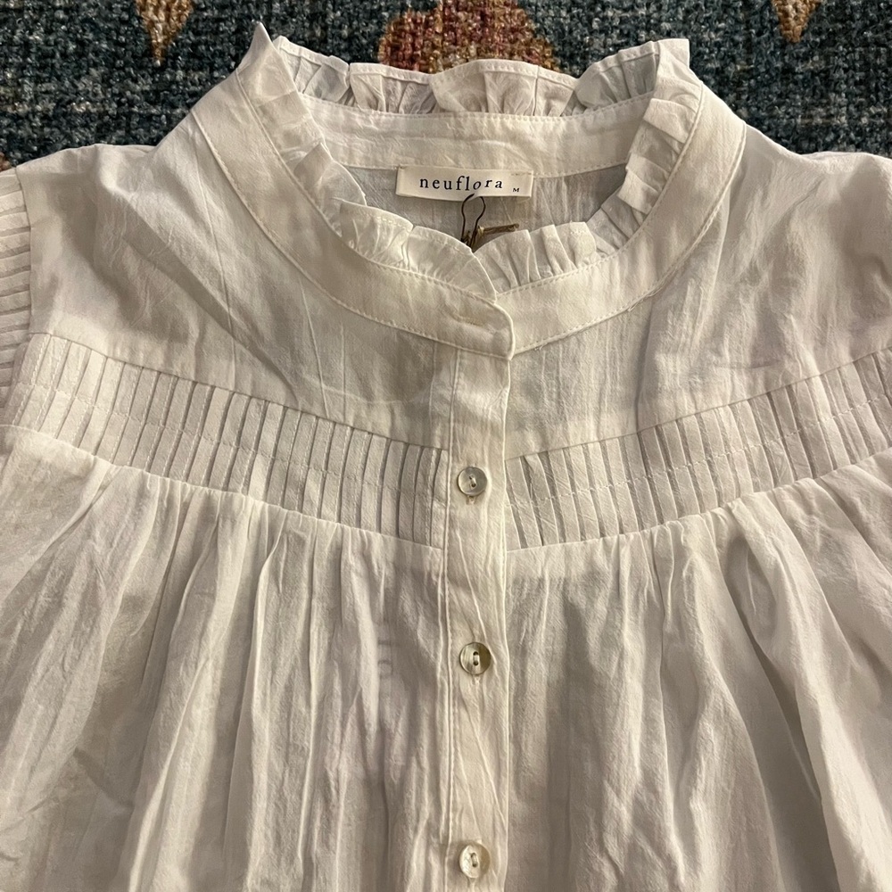 NWT neuflora Blakely in White - Picture 5 of 8